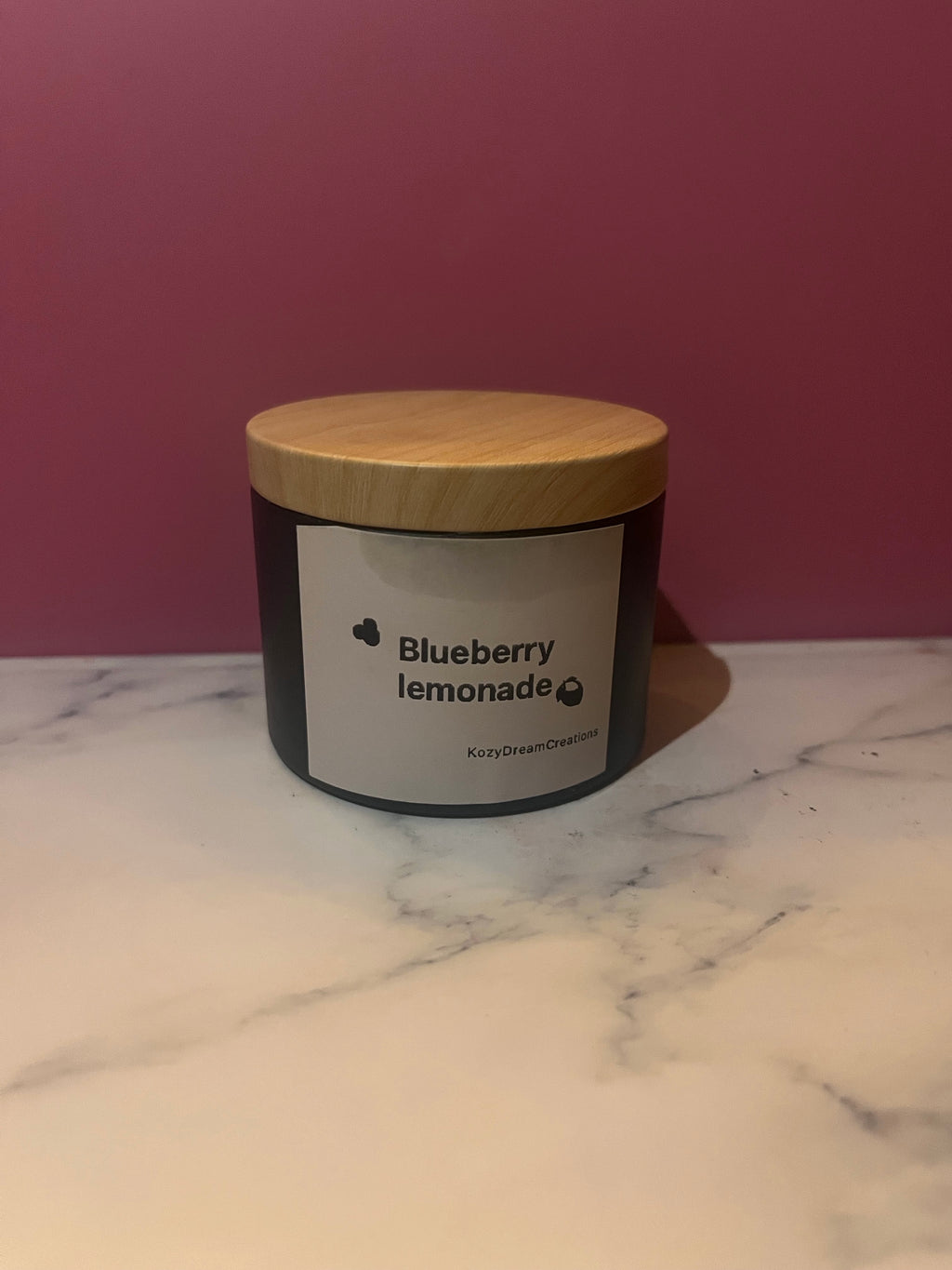 4oz Blueberry Lemonade candle 🫐🍋