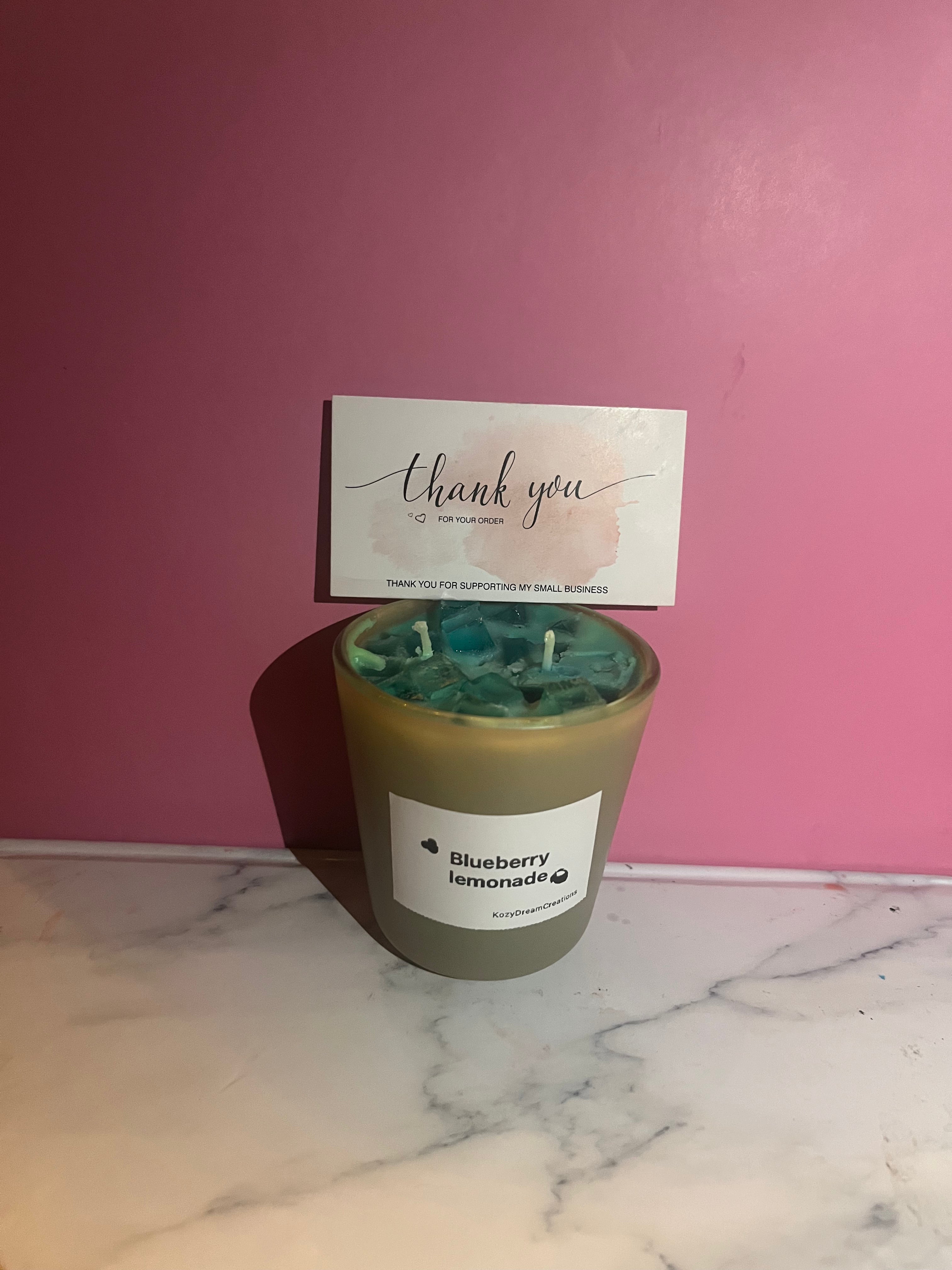 8oz Blueberry Lemonade Candle🫐🍋